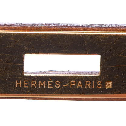 Hermes Peau Porc Sellier Kelly 32 Gold 27 of 47