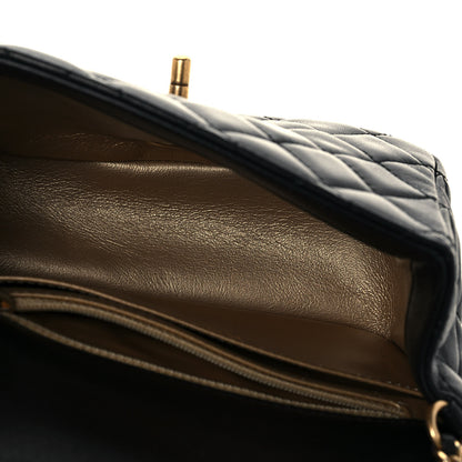 Chanel Lambskin Quilted Mini Pearl Crush Flap Black 5 of 13