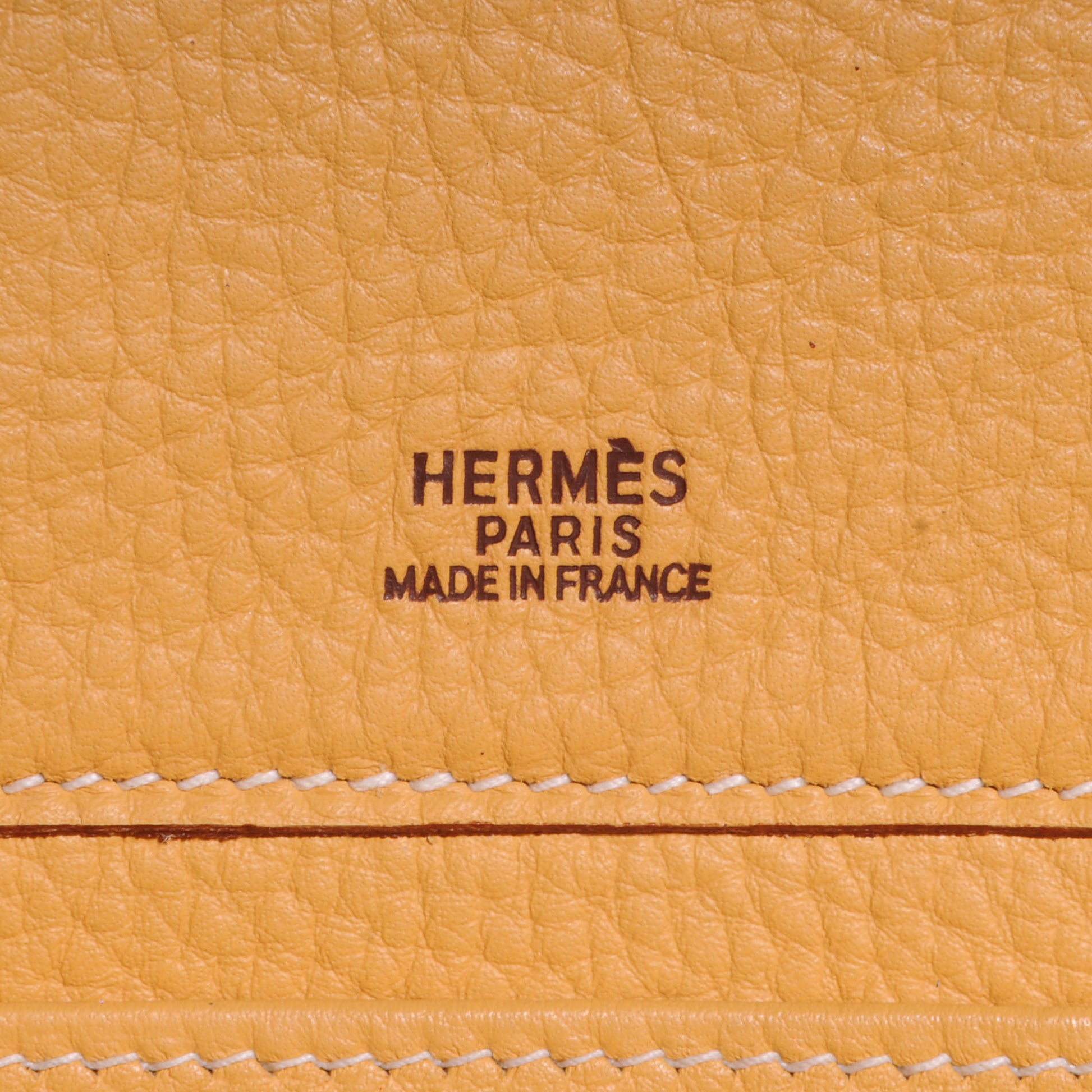 Hermes Taurillon Clemence Sherpa Backpack Sable 6 of 7
