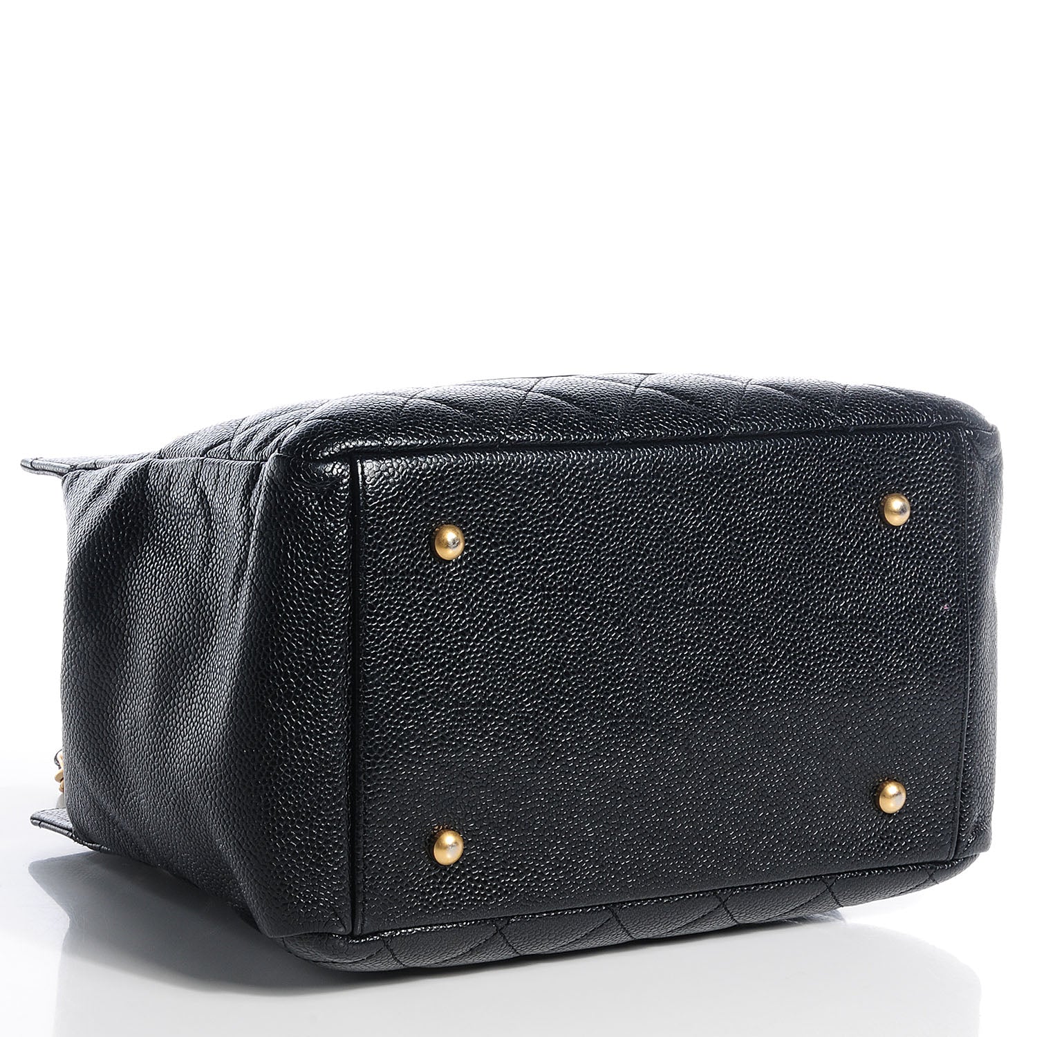 Chanel Caviar Quilted Petit Timeless Tote PTT Black 4 of 10