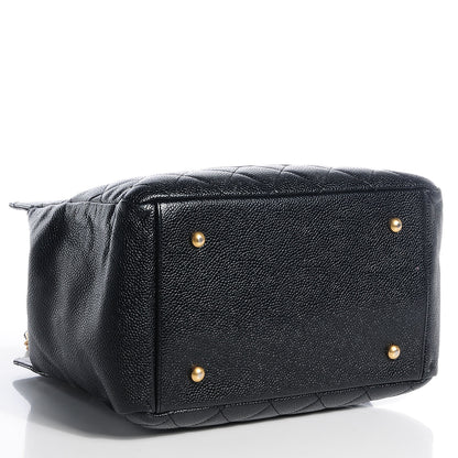 Chanel Caviar Quilted Petit Timeless Tote PTT Black 4 of 10