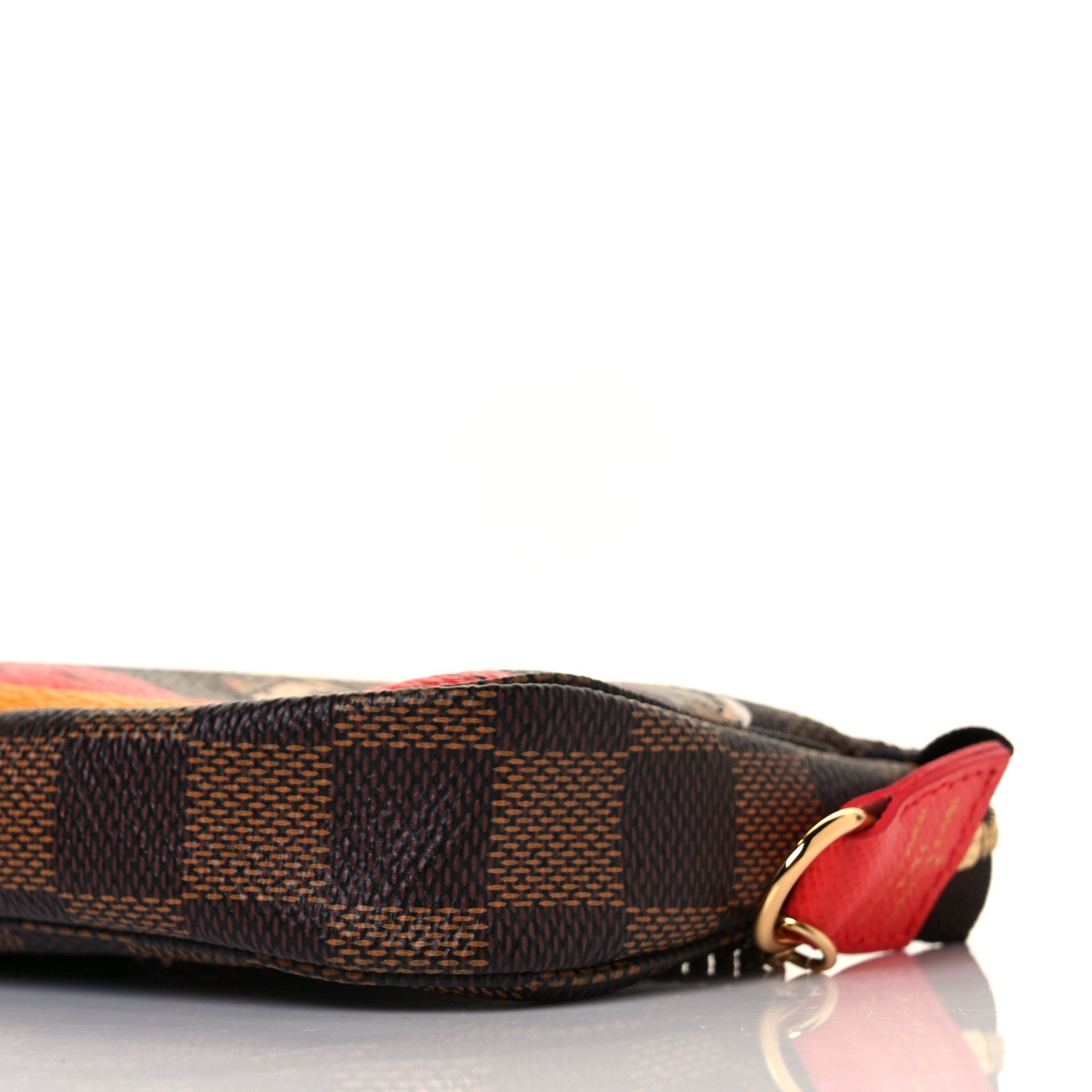 Louis Vuitton Damier Ebene 2015 Christmas Animation Mini Pochette Accessories 8 of 8