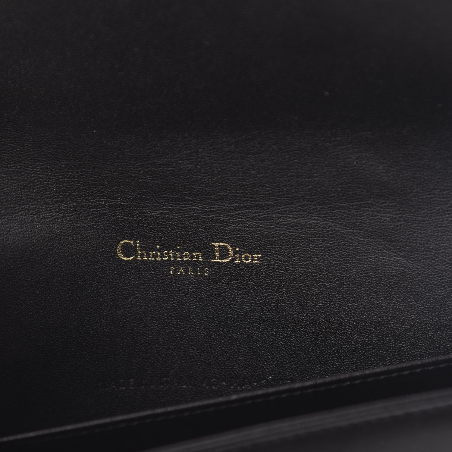 Christian Dior Lambskin Cannage Lady Dior Pouch Black 7 of 11