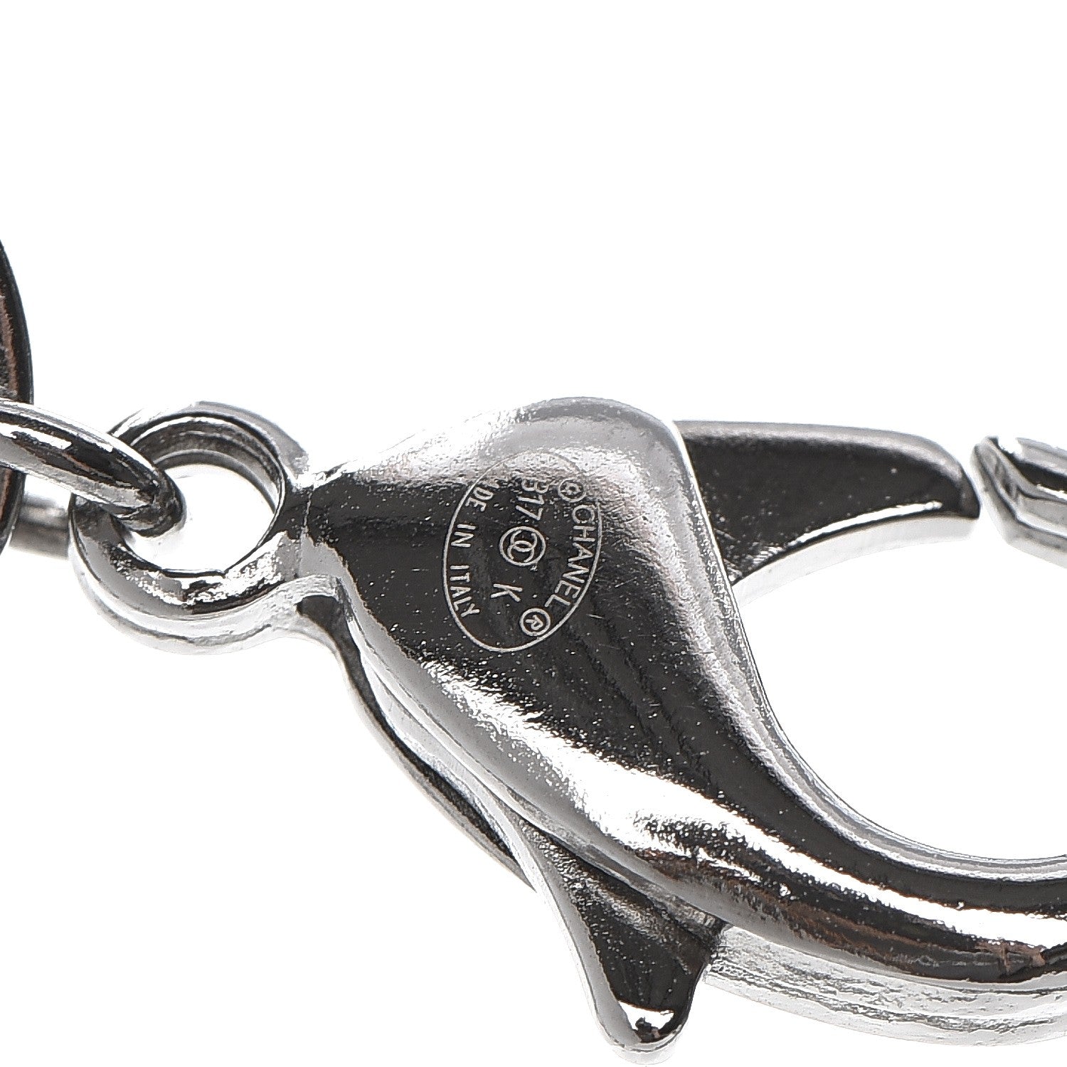Chanel Ruthenium Crystal CC Star Moon Star Necklace 4 of 7