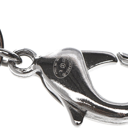 Chanel Ruthenium Crystal CC Star Moon Star Necklace 4 of 7