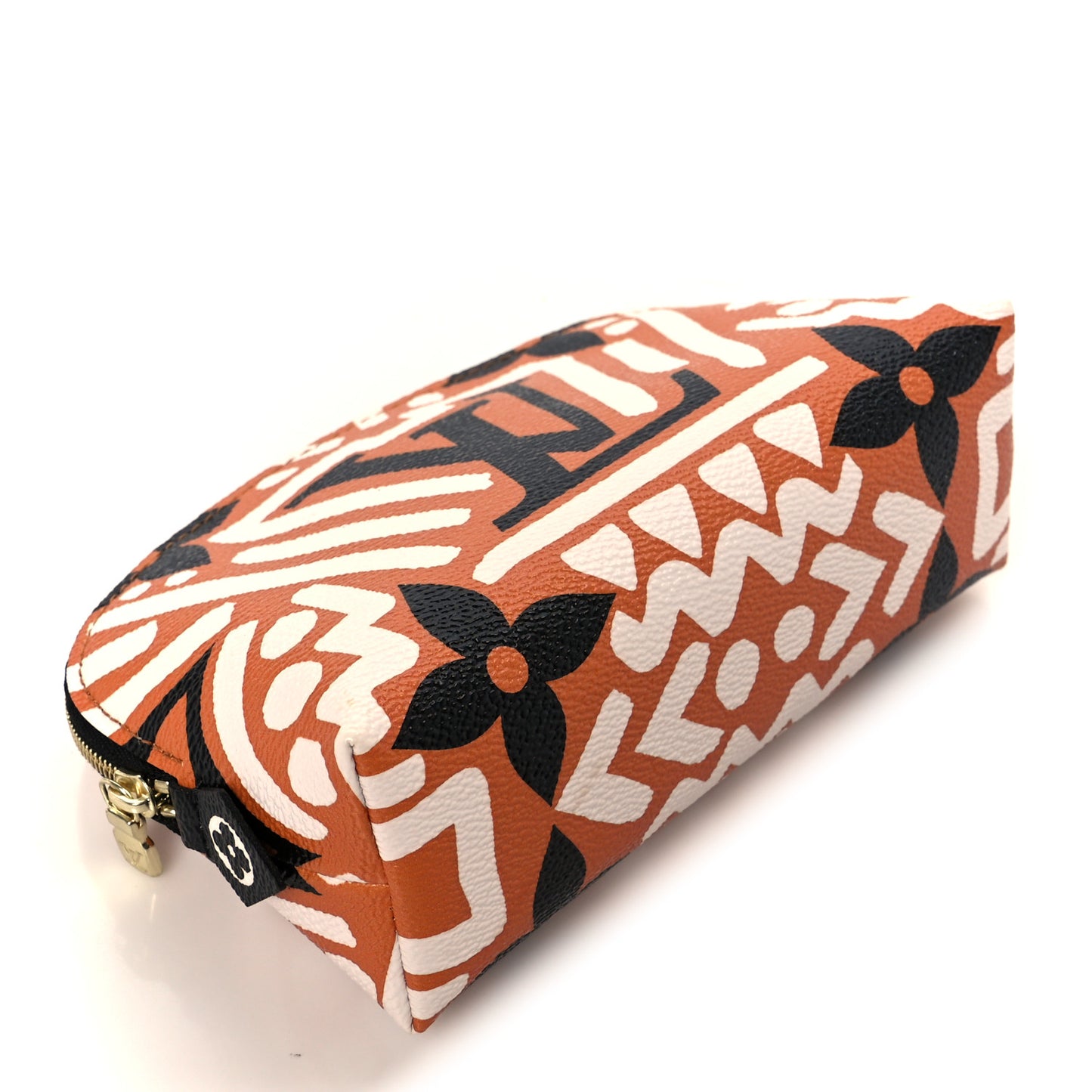 Monogram Giant Crafty Cosmetic Pouch Creme Caramel