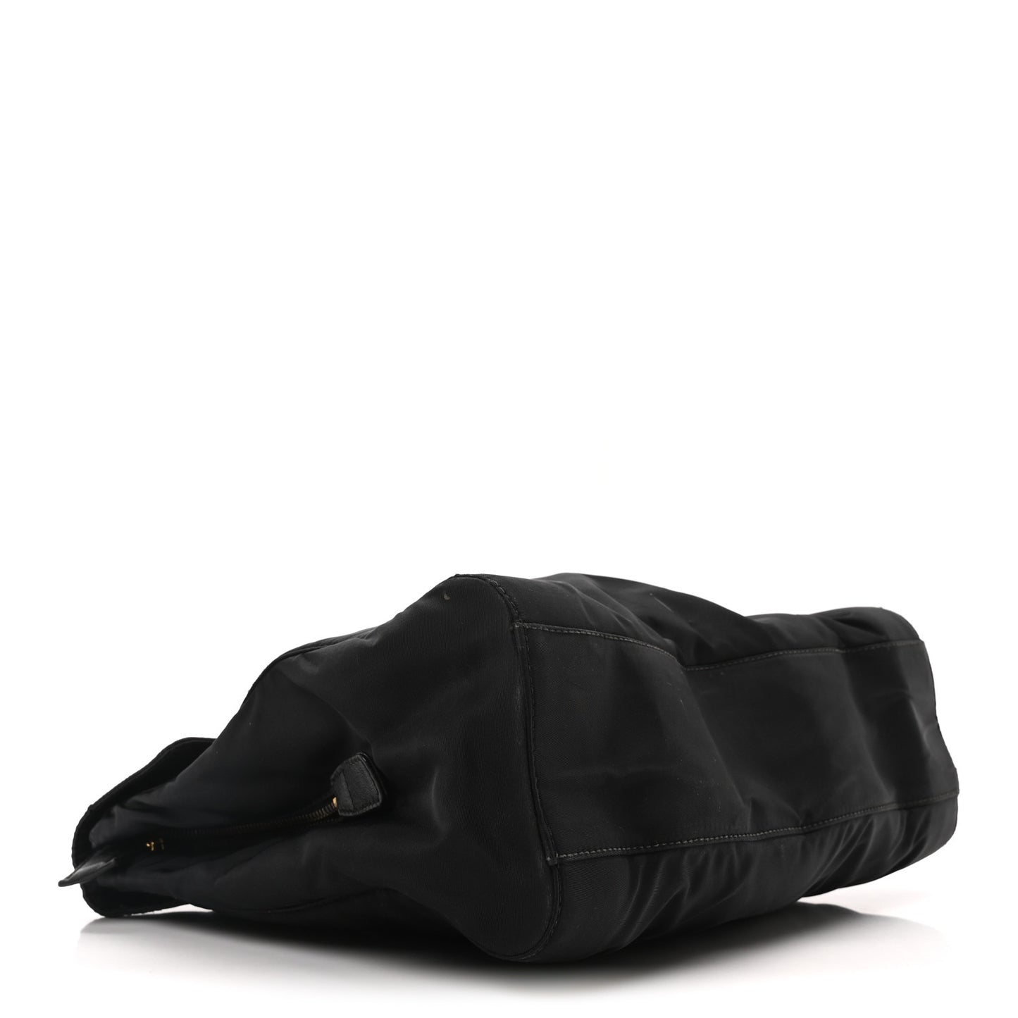 Tessuto Nylon Catena Shoulder Bag Black