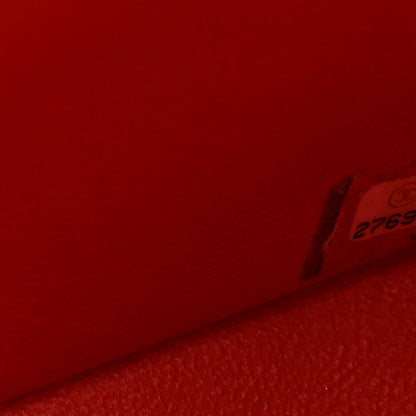 Chanel Lambskin Quilted Mini Square Flap Red 7 of 10
