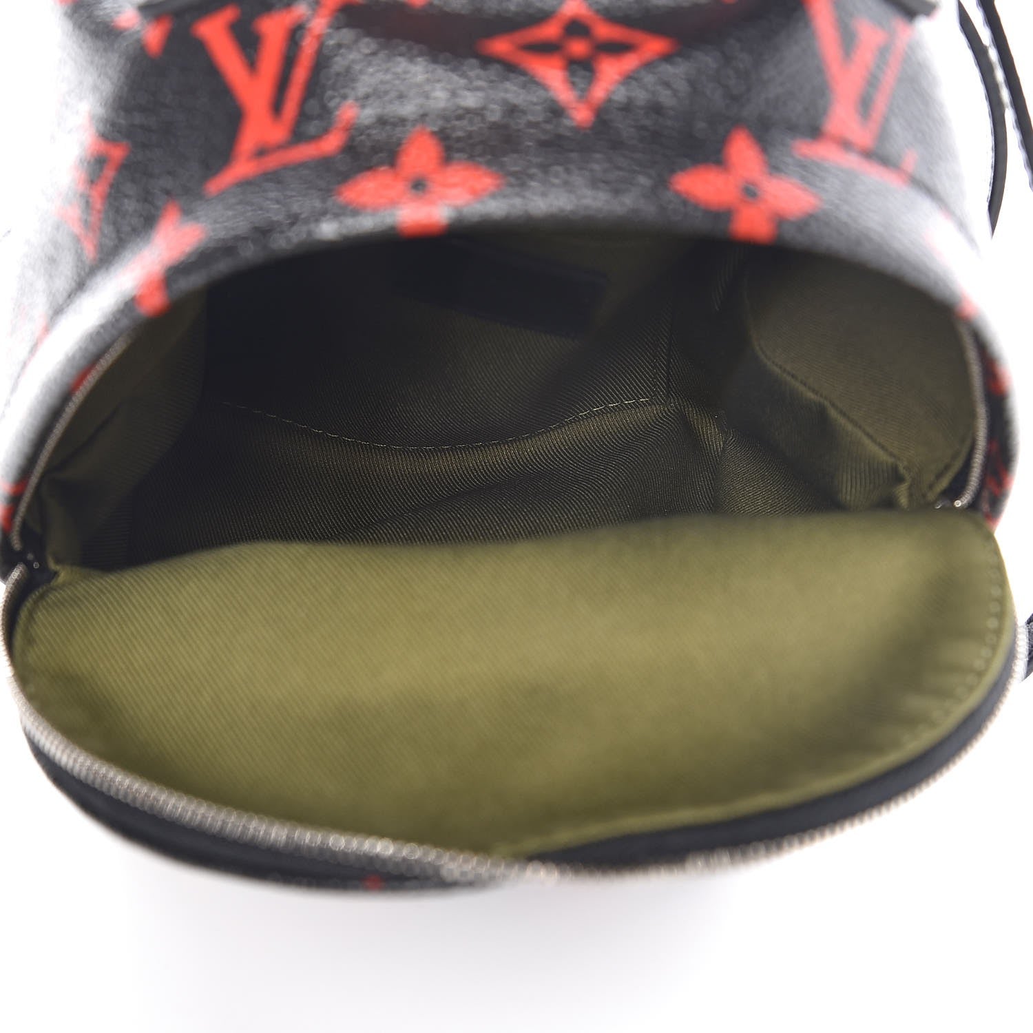Louis Vuitton Monogram Infrarouge Palm Springs Backpack Mini 5 of 8