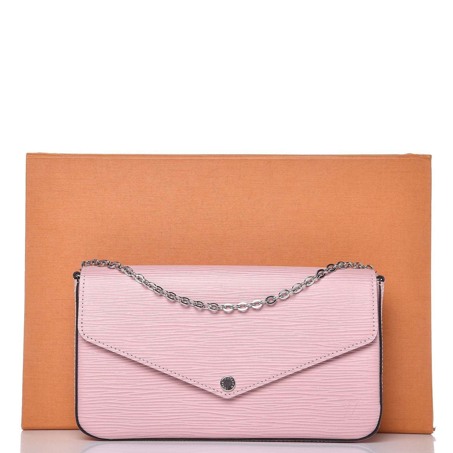 Louis Vuitton Epi Pochette Felicie Rose Ballerine 8 of 8