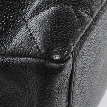 Chanel Caviar Petit Shopping Tote PST Black 5 of 9