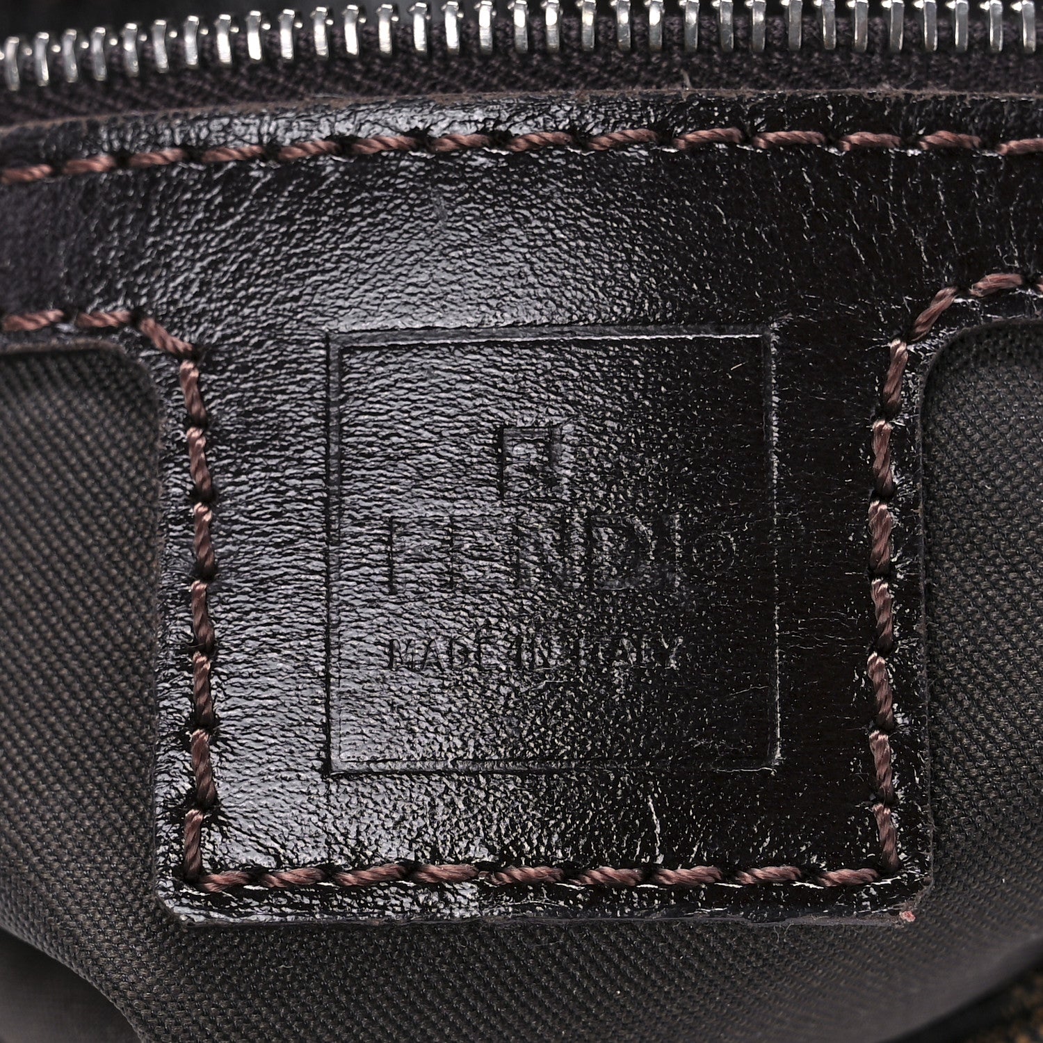Fendi Zucca Mama Baguette Tobacco 7 of 10