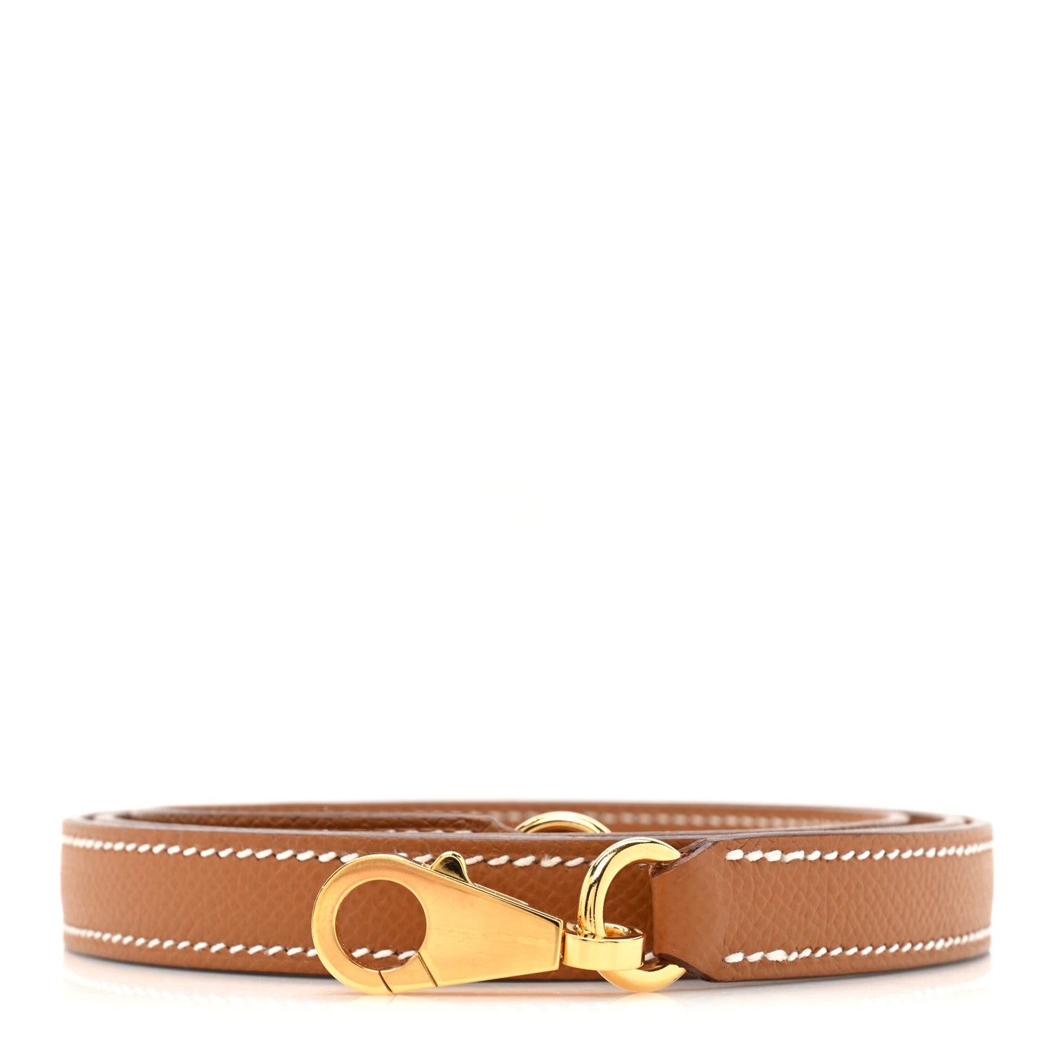 Hermes Epsom Kelly Shoulder Strap Gold 1 of 4