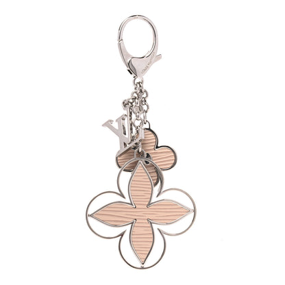 Louis Vuitton Fleur d Epi Bag Charm Key Holder Dune 1 of 3