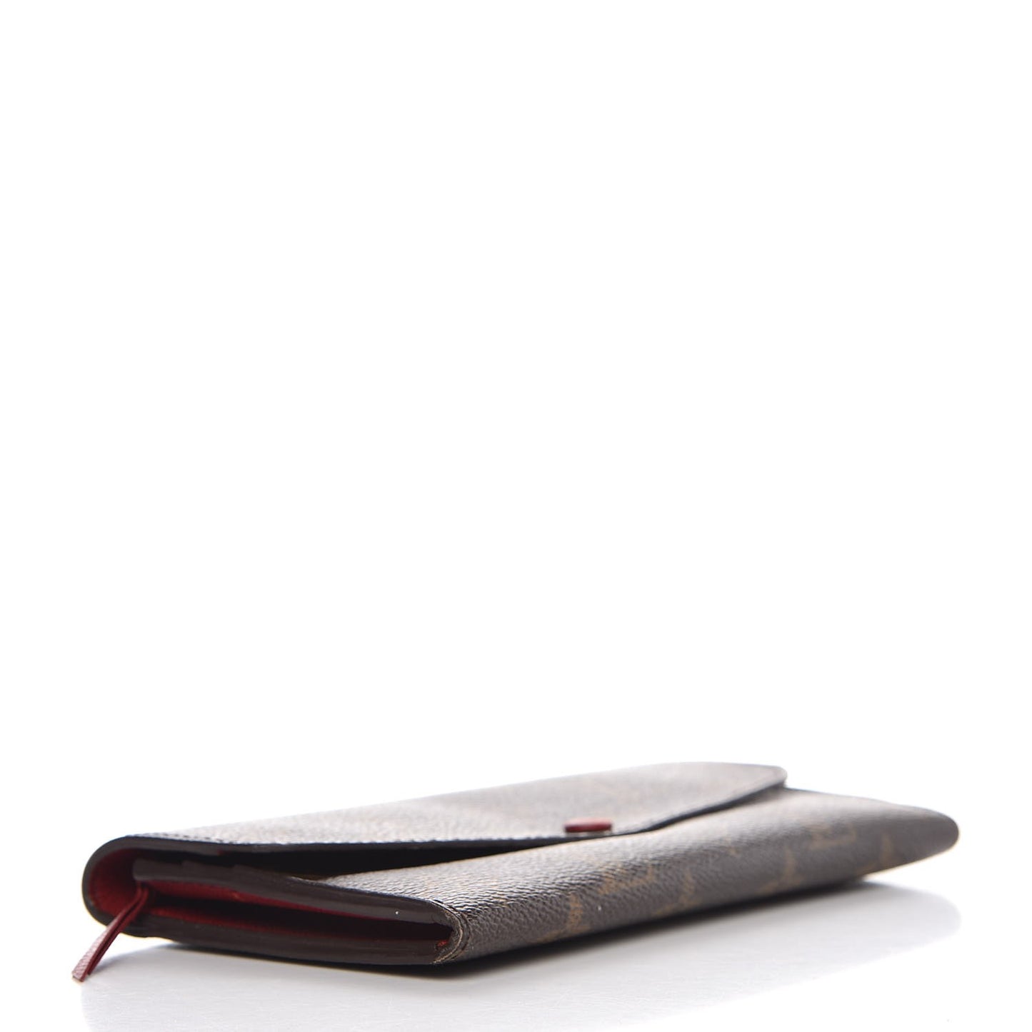 Monogram Emilie Wallet Red