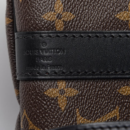Louis Vuitton Monogram Macassar Keepall Bandouliere 45 9 of 10