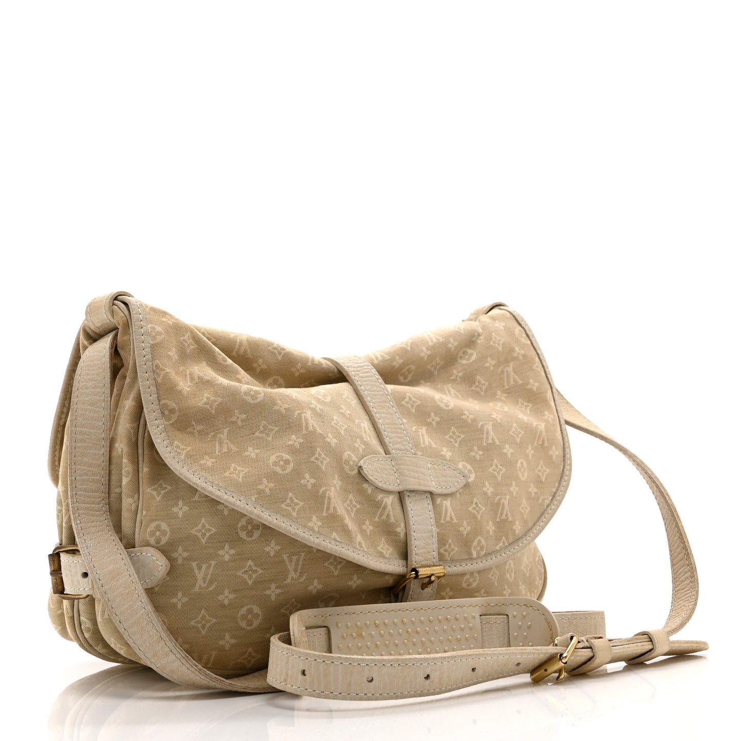 Monogram Mini Lin Saumur Dune