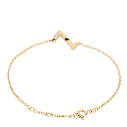 Louis Vuitton 18K Yellow Gold Volt Upside Down Chain Bracelet 2 of 3