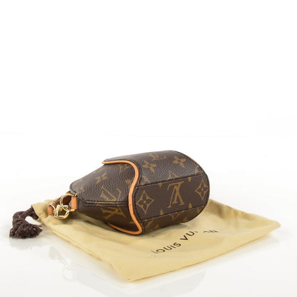 Louis Vuitton Monogram Mini Ellipse Wristlet Clutch 4 of 7