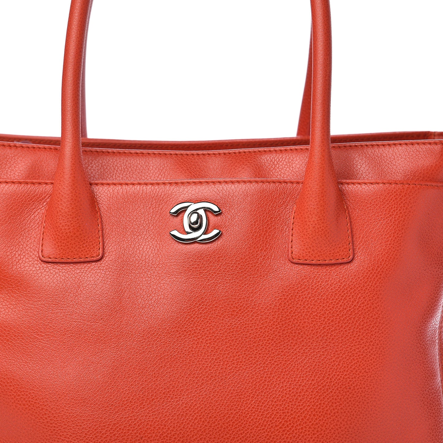 Caviar Tall Cerf Tote Red