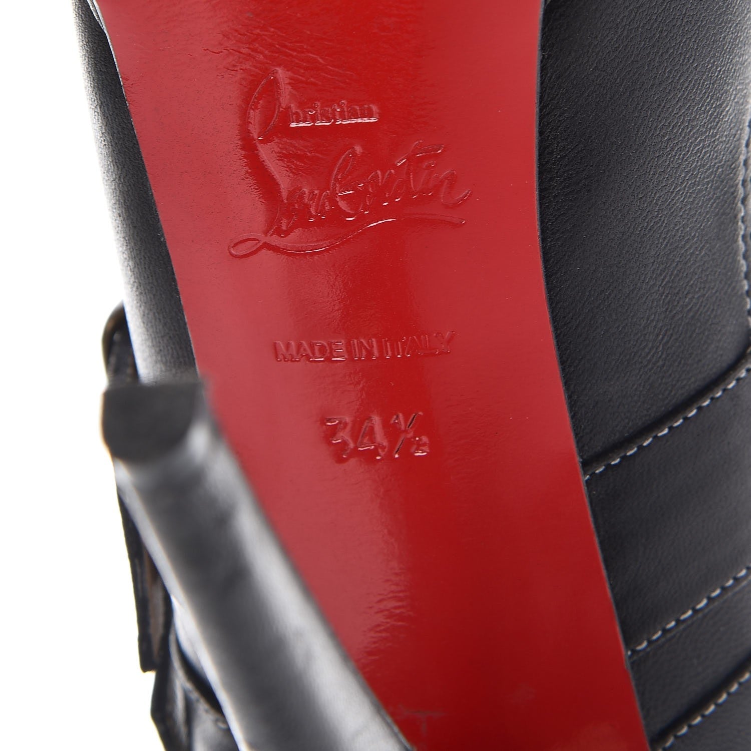 Christian Louboutin Nappa Luly 160 Pumps 34.5 Black 8 of 12