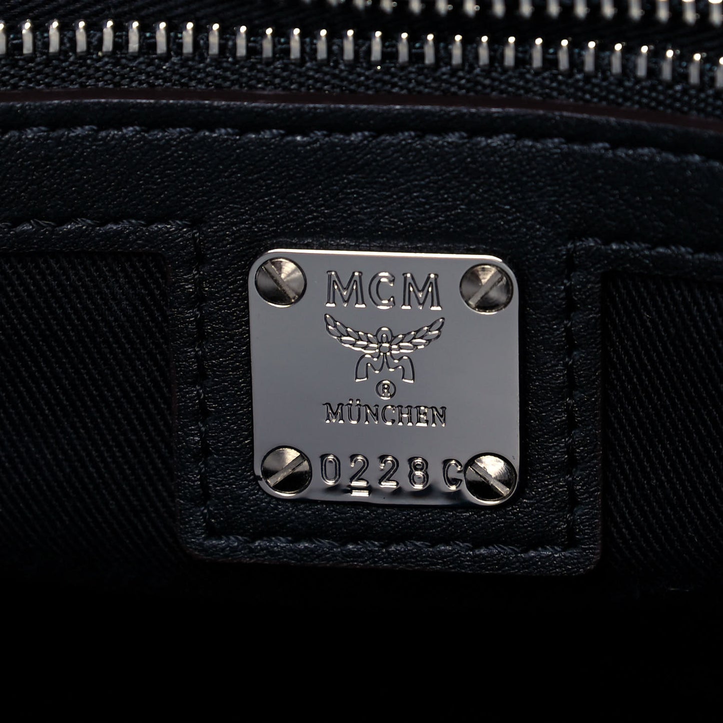 Calfskin Ottomar Monogram Medium Essential Tote Black