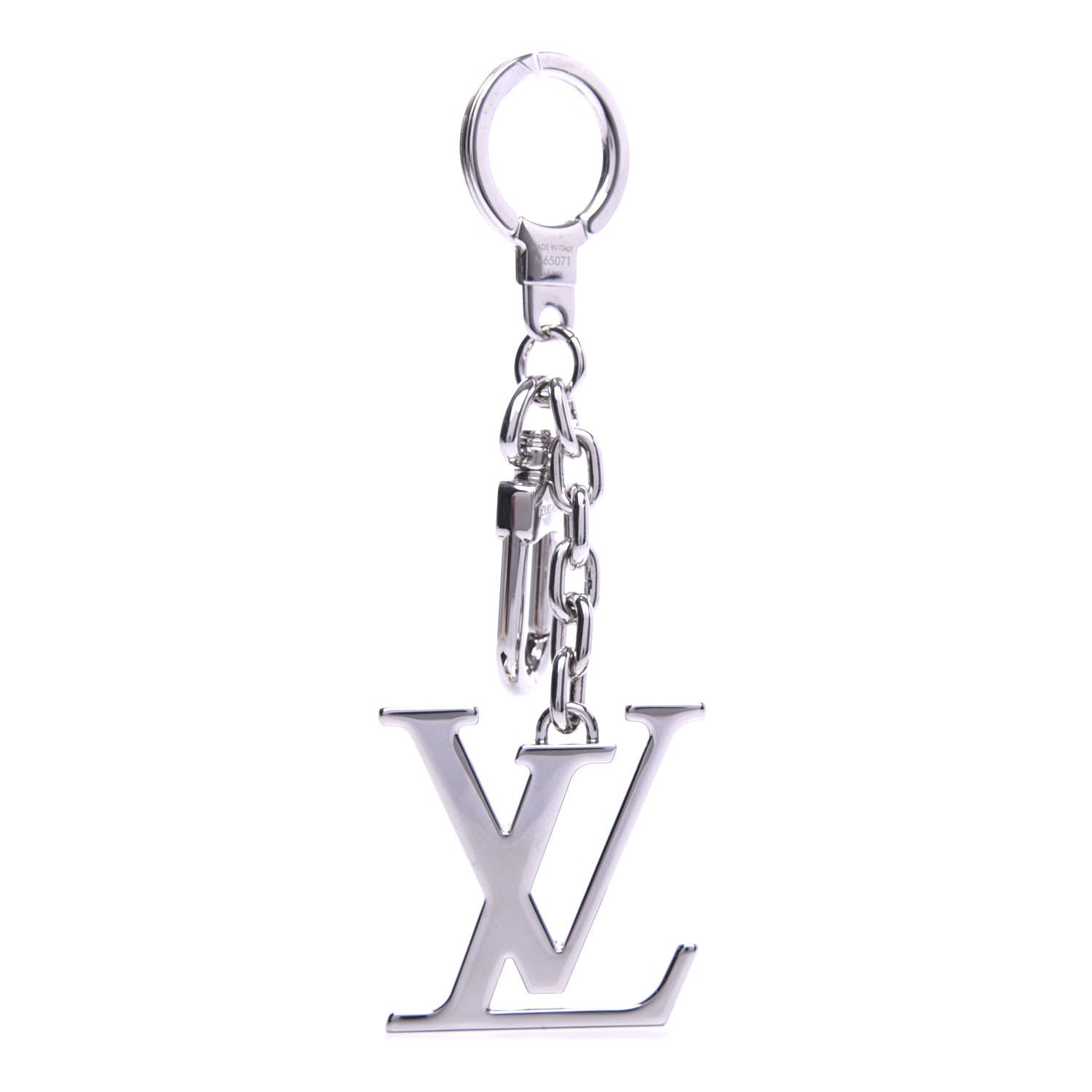 Louis Vuitton LV Initials Key Holder Silver 1 of 3