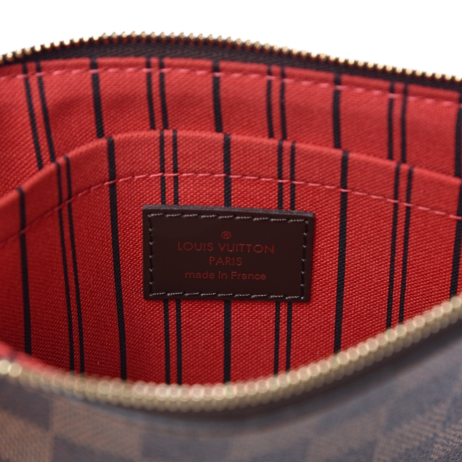 Louis Vuitton Damier Ebene Neverfull MM GM Pochette 6 of 7