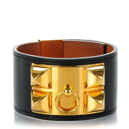 Hermes Chamonix Collier De Chien CDC Bracelet L Black 1 of 7