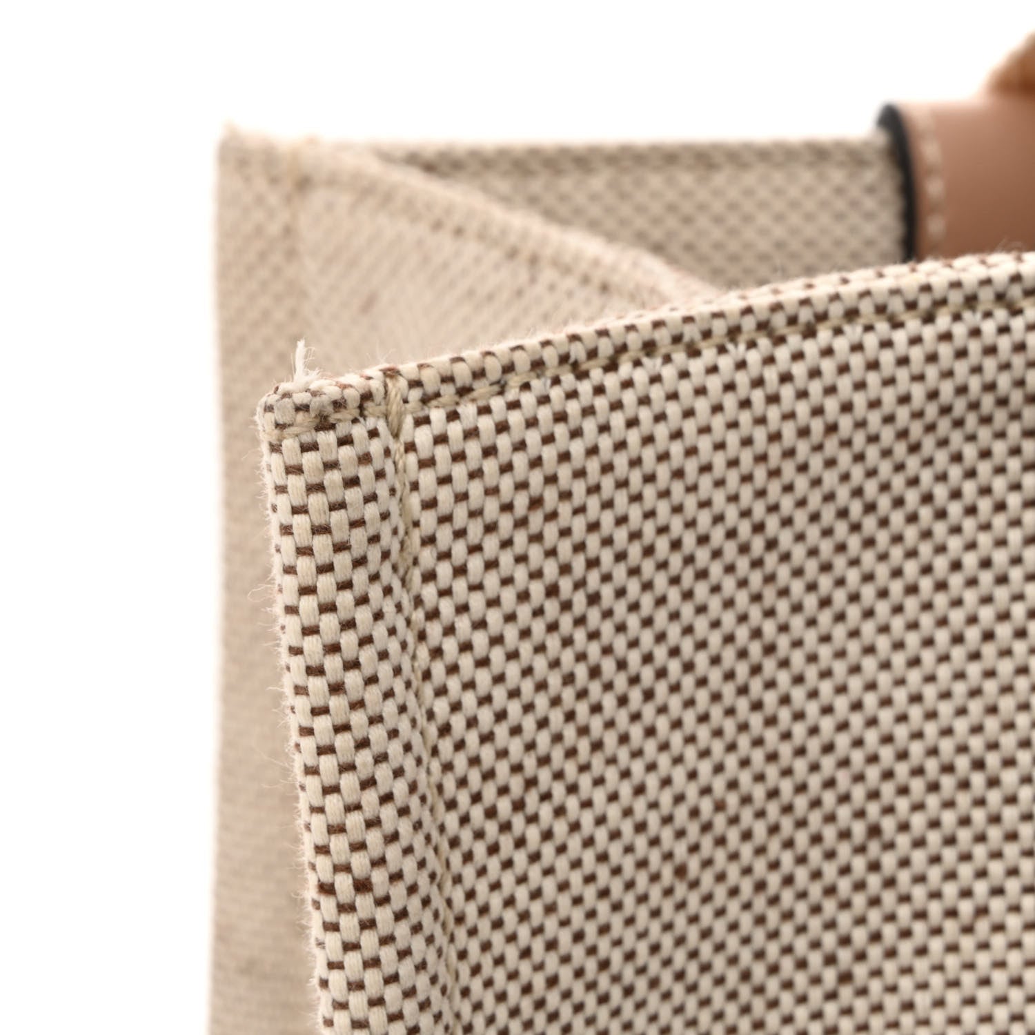 Chloe Cotton Calfskin Medium Woody Ribbon Tote Biscotti Beige 11 of 11