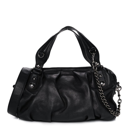 Gucci Calfskin Medium Icon Bit Boston Black 1 of 14