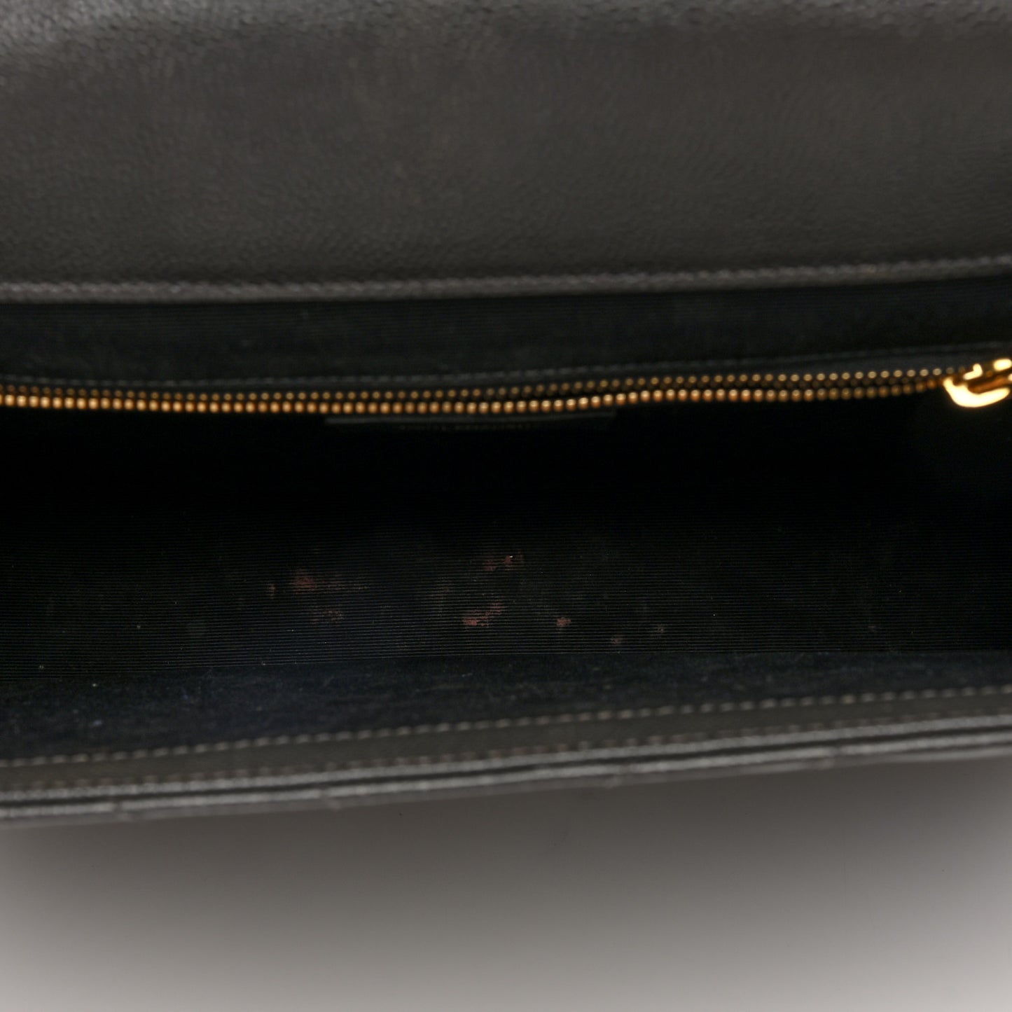 Grain De Poudre Matelasse Chevron Large Monogram Satchel Earth