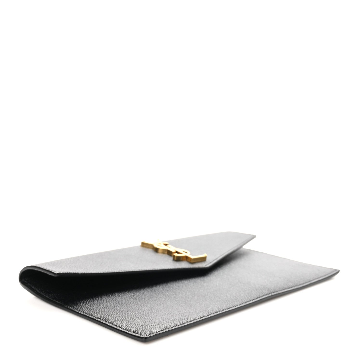 Saint Laurent Grain De Poudre Uptown Pouch Black 4 of 8
