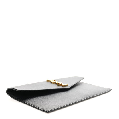 Saint Laurent Grain De Poudre Uptown Pouch Black 4 of 8