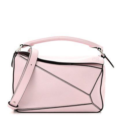 Loewe Calfskin Small Puzzle Bag Icy Pink 1 of 9