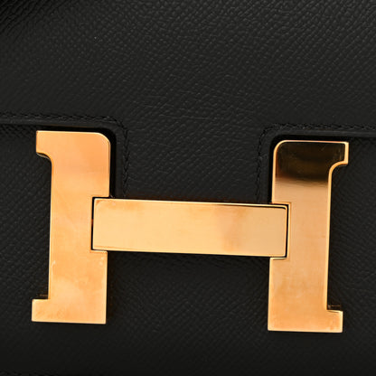 Hermes Epsom Constance 24 Black 13 of 14