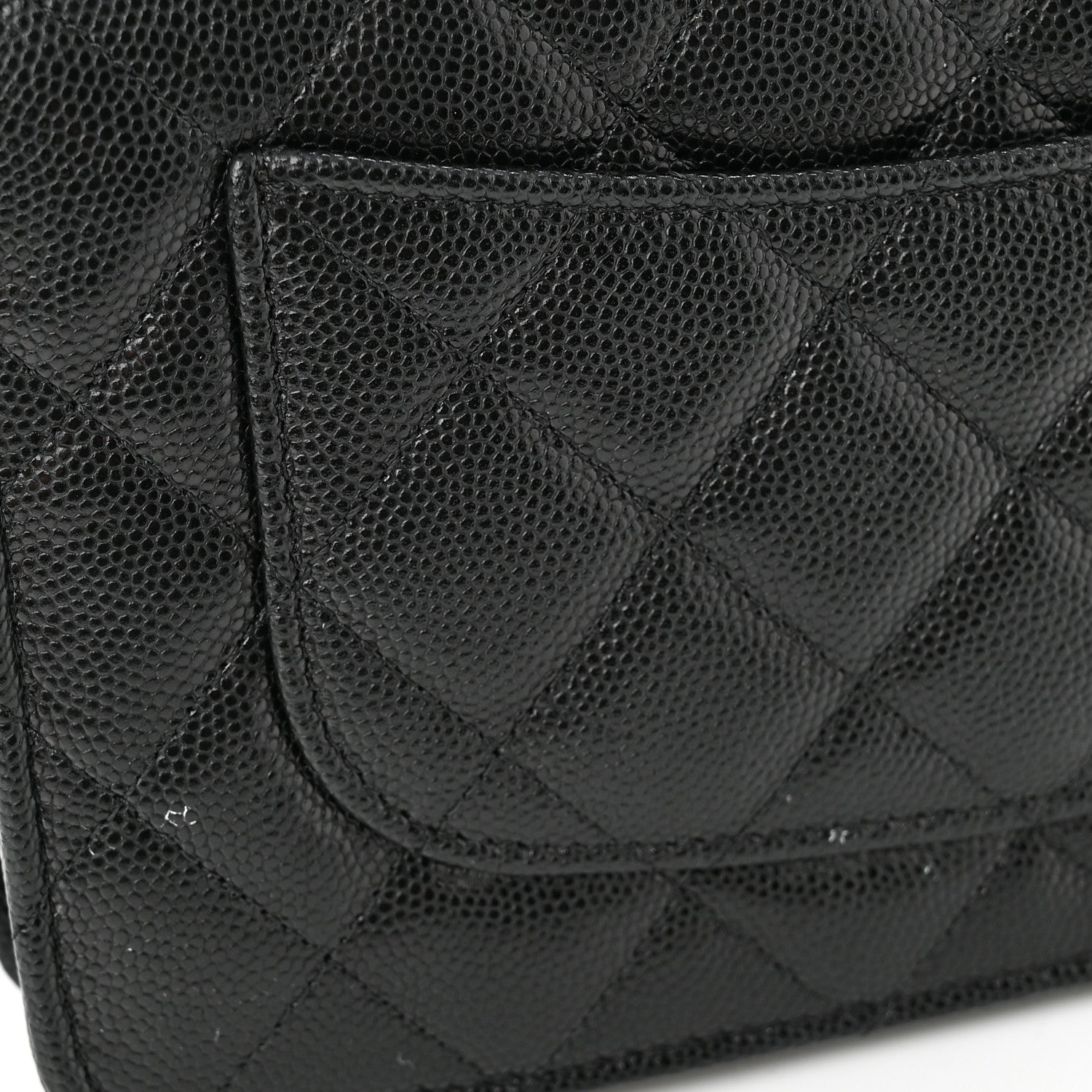 Chanel Caviar Quilted Coco First Wallet On Chain WOC Black 12 of 12