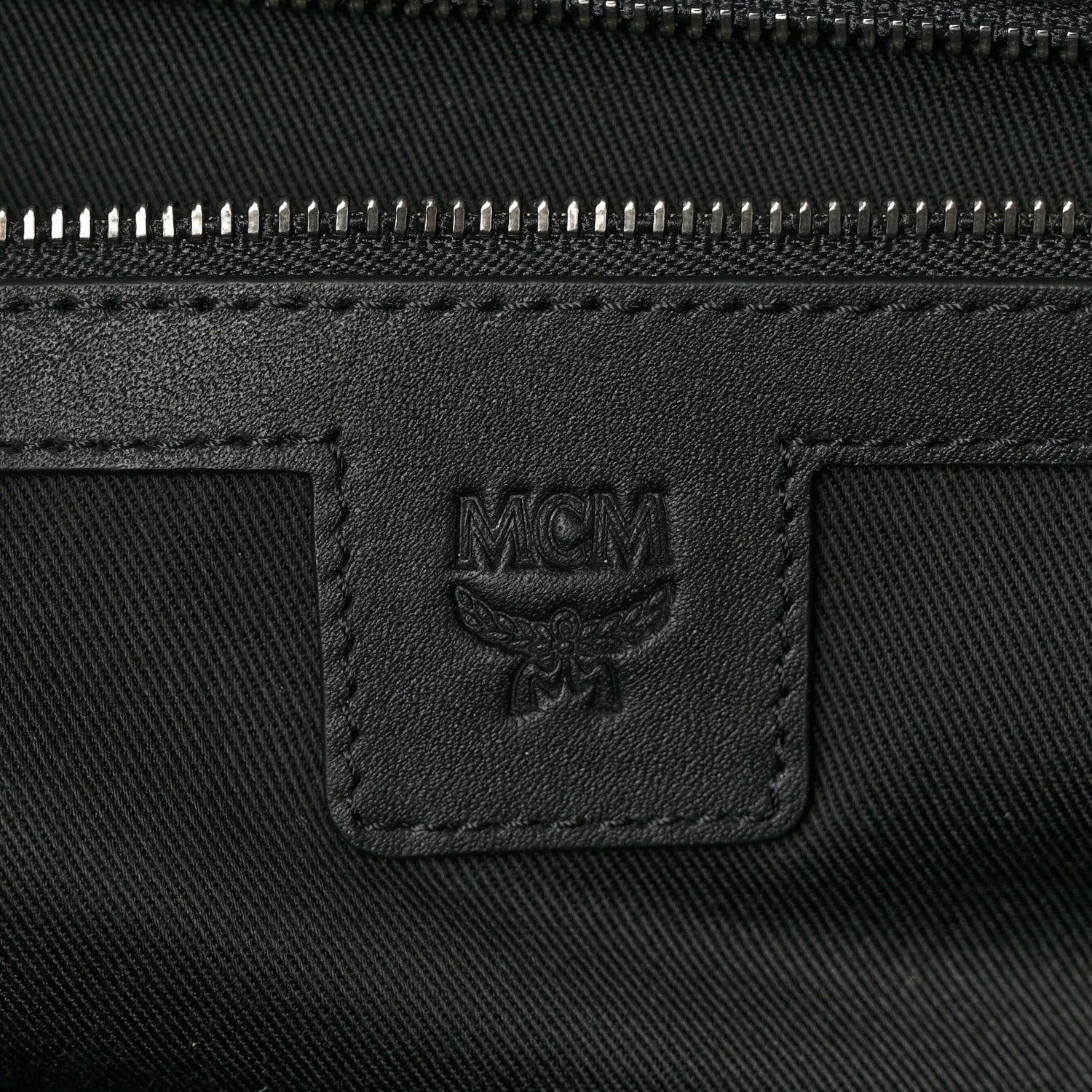 MCM Visetos Ottomar Weekender Duffle Bag Black 7 of 10