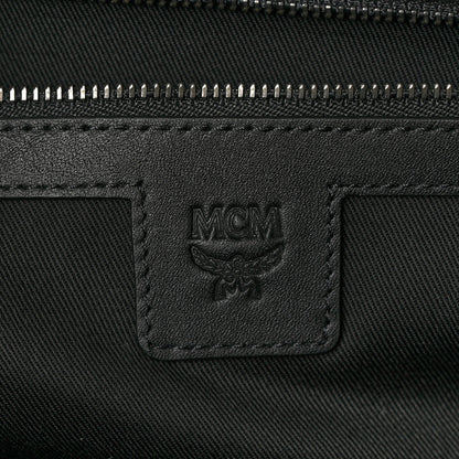 MCM Visetos Ottomar Weekender Duffle Bag Black 7 of 10