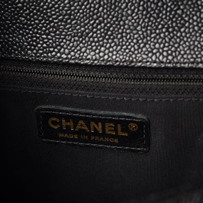 Chanel Caviar Quilted New Medium Boy Flap Black 6 of 12