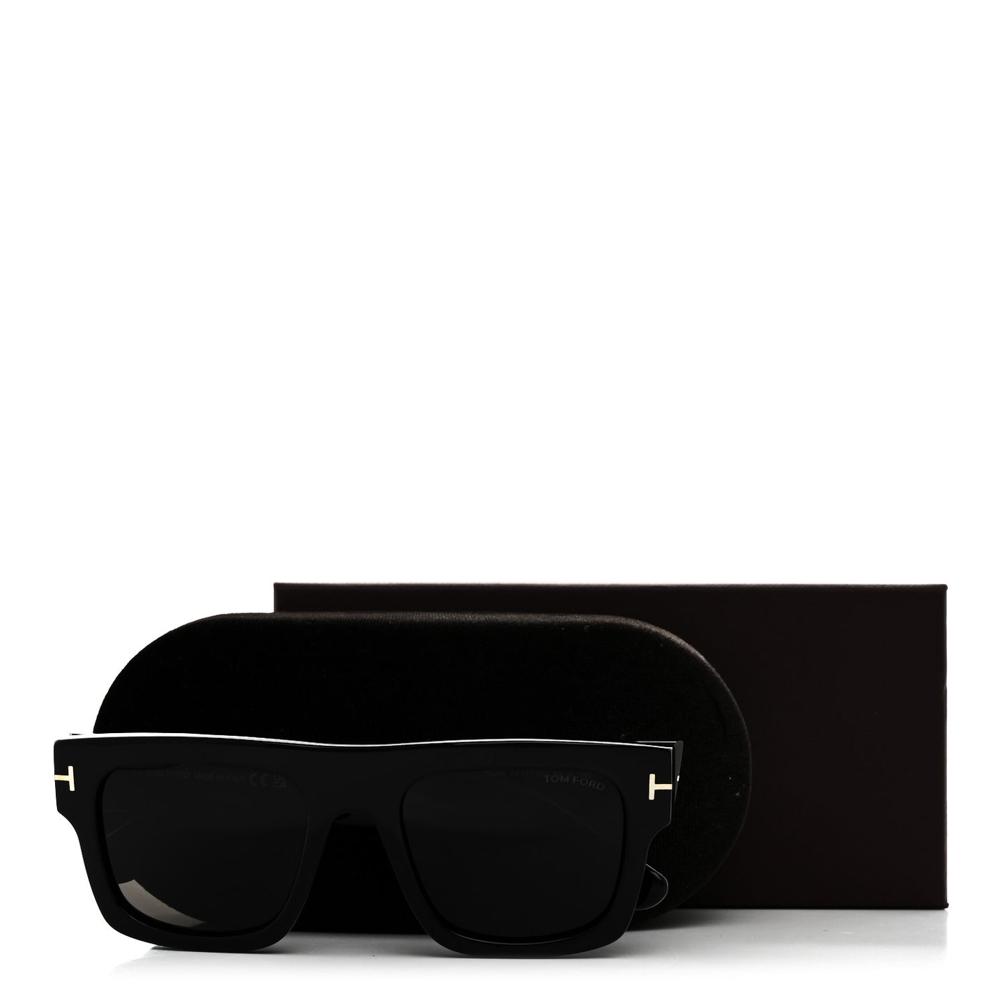Acetate Fausto Sunglasses TF711 Black