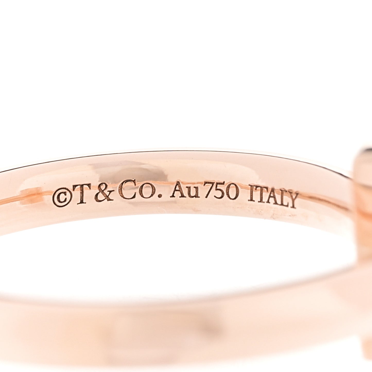 18K Rose Gold T T1 Ring 52/6