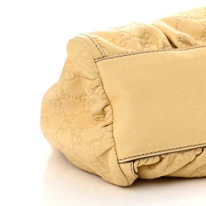 Gucci Guccissima Small D Gold Ring Shoulder Bag Yellow 9 of 14