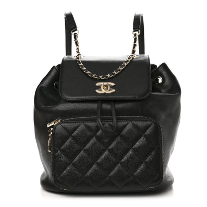 Chanel Caviar Quilted Business Affinity Backpack Black 1 of 9
