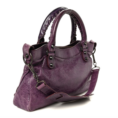 Balenciaga Agneau Classic Hardware First Raisin 3 of 11