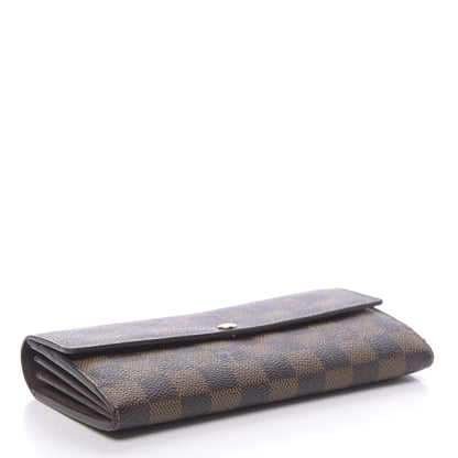 Louis Vuitton Damier Ebene Sarah Wallet 4 of 8
