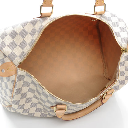 Louis Vuitton Damier Azur Speedy 35 6 of 9