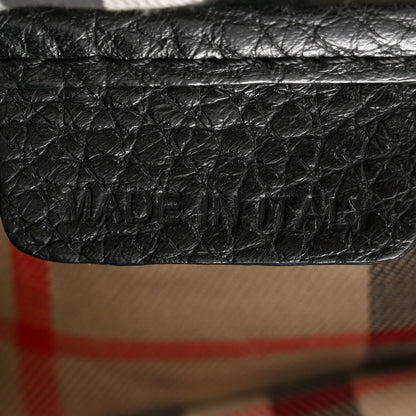 Burberry London Grainy Calfskin Medium Baynard Tote Black 7 of 15