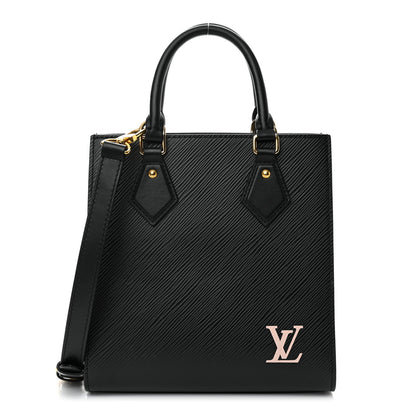 Louis Vuitton Epi Sac Plat BB Black 1 of 9