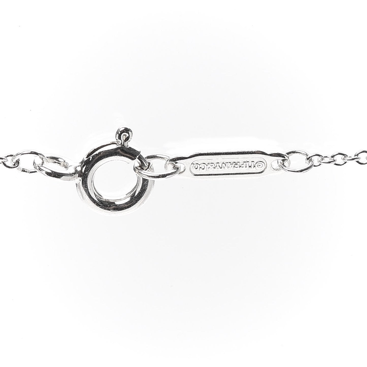 Sterling Silver 1837 Interlocking Circles Pendant Necklace